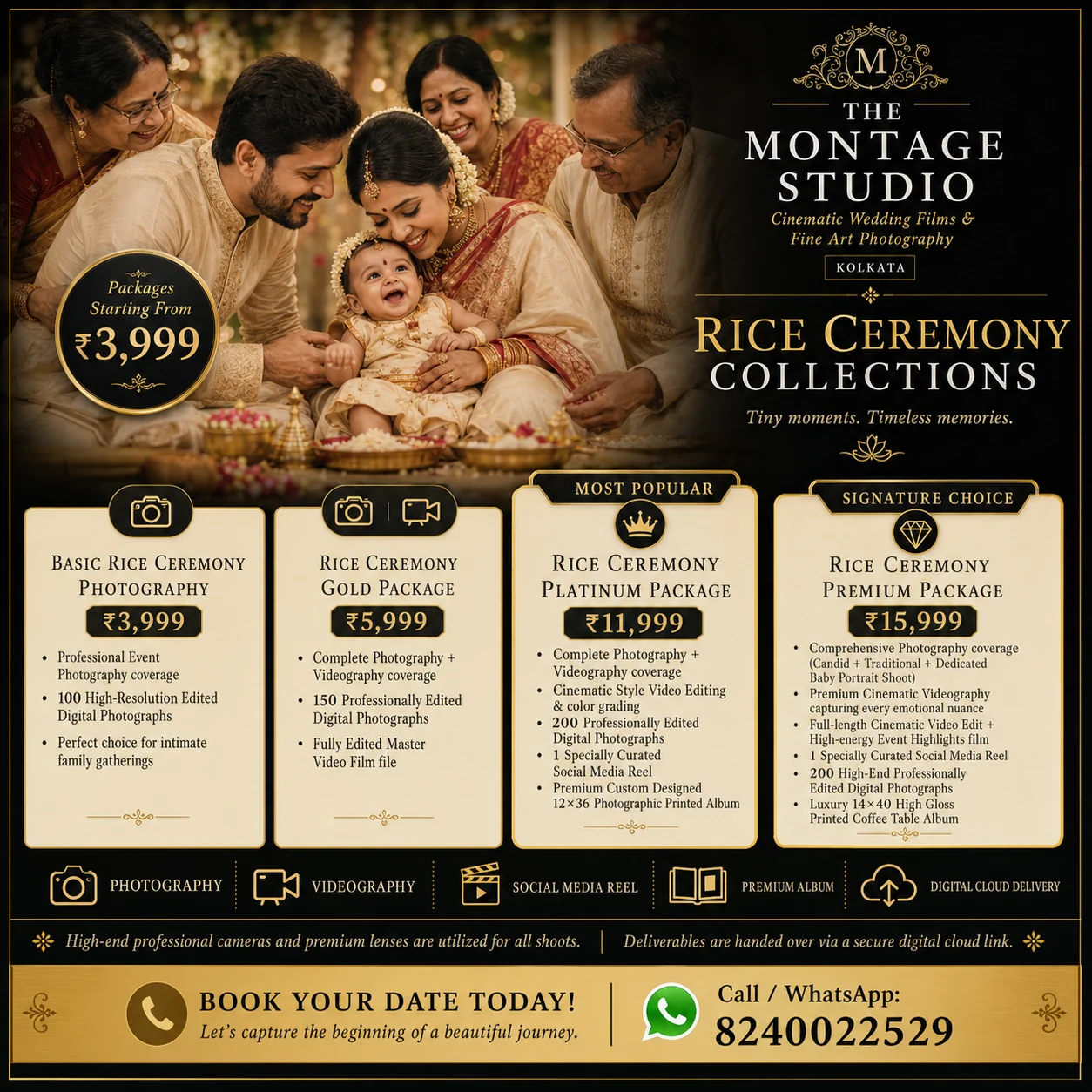 Rice ceremony package creative