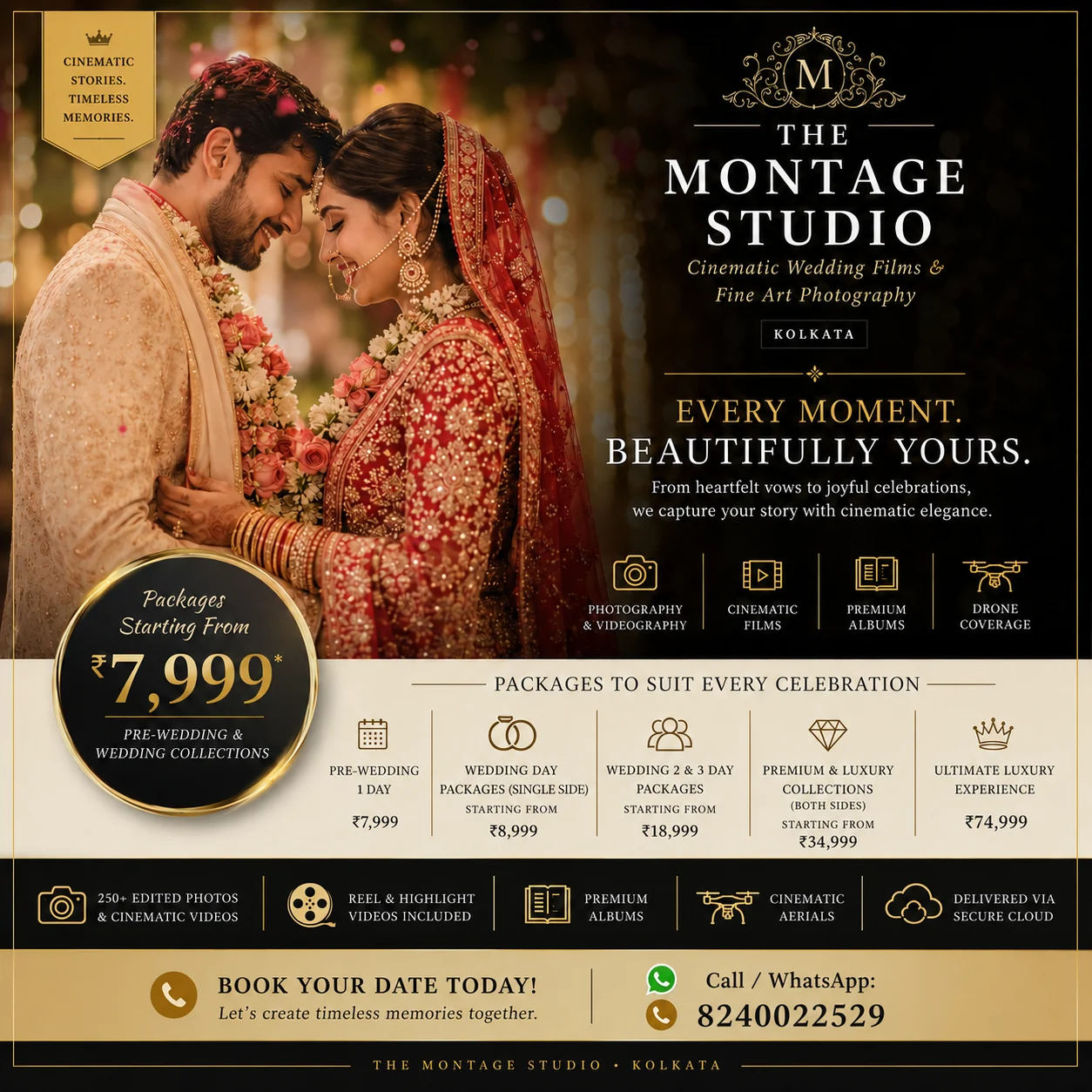 The Montage Studio wedding photography creative